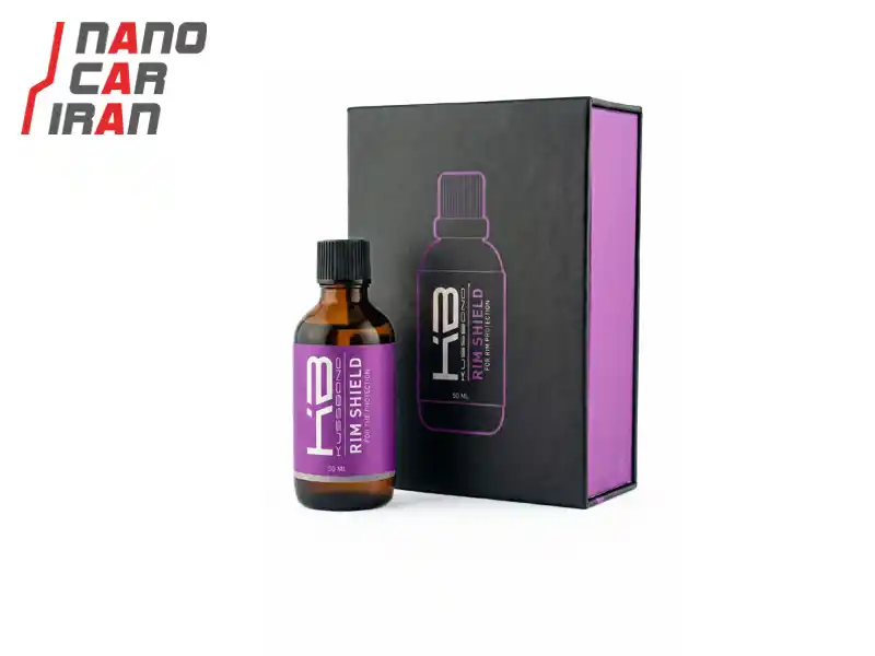 نانو سرامیک محافظ رینگ خودرو حجم ۵۰ میلی‌ لیتری کیوباند کی بی مدل ریم شیلد